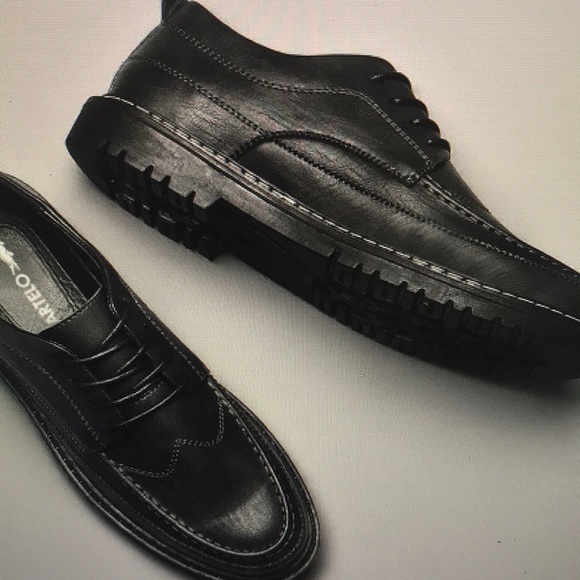 Men's shoes business leather shoes